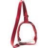 imageBaggallini Clear Stadium Mini SlingRed