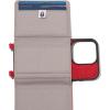 imageBaggallini On The Go iPhone Card Case Crossbody  Lightweight iPhone Case Designed for iPhone 13 iPhone 14 iPhone 15 and iPhone 15 ProCrimson Red