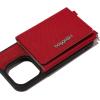 imageBaggallini On The Go iPhone Card Case Crossbody  Lightweight iPhone Case Designed for iPhone 13 iPhone 14 iPhone 15 and iPhone 15 ProCrimson Red
