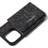 imageBaggallini On The Go iPhone Card Case Crossbody  Lightweight iPhone Case Designed for iPhone 13 iPhone 14 iPhone 15 and iPhone 15 ProMidnight Blossom Print