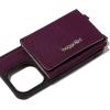 imageBaggallini On The Go iPhone Card Case Crossbody  Lightweight iPhone Case Designed for iPhone 13 iPhone 14 iPhone 15 and iPhone 15 ProMulberry