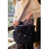 imageBaggallini On the Go Daily RFID PouchBlack Cheetah Emboss