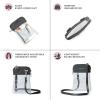 imageBaggallini Stadium Clear Bryant CrossbodyClear Rainbow Pride