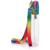 imageBaggallini Stadium Clear Bryant CrossbodyClear Rainbow Pride