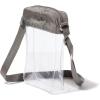 imageBaggallini Stadium Clear Bryant CrossbodySterling Shimmer