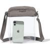 imageBaggallini Stadium Clear Bryant CrossbodySterling Shimmer