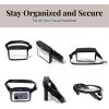 imageBaggallini Womens Clear Stadium Belt Bag Fanny PackBlack