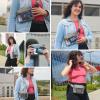 imageBaggallini Womens Clear Stadium Belt Bag Fanny PackBlack