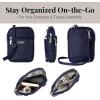 imageBaggallini Womens Essential Mini Crossbody BagCadet Navy