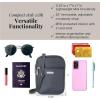 imageBaggallini Womens Essential Mini Crossbody BagCharcoal Gray