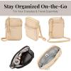 imageBaggallini Womens Essential Mini Crossbody BagLight Khaki