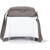 imageBaggallini Stadium Clear Bryant CrossbodySterling Shimmer