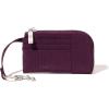imageBaggallini Womens RFID Zip Card CaseMulberry