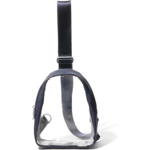 imageBaggallini Clear Stadium Mini SlingFrench Navy