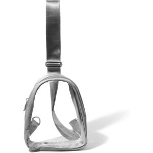 imageBaggallini Clear Stadium Mini SlingSterling Shimmer