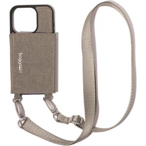 imageBaggallini On The Go iPhone Card Case Crossbody  Lightweight iPhone Case Designed for iPhone 13 iPhone 14 iPhone 15 and iPhone 15 ProSterling Shimmer