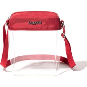 imageBaggallini Stadium Clear Bryant CrossbodyRed