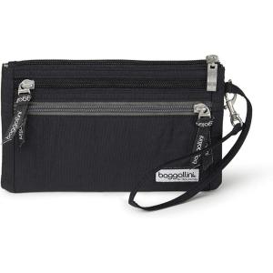 imageBaggallini UnisexAdult Luggage only RFID Currency Organizer Travel WalletBlack