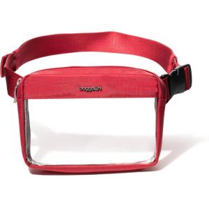 imageBaggallini Womens Clear Stadium Belt Bag Fanny PackRed