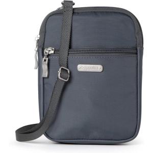 imageBaggallini Womens Essential Mini Crossbody BagCharcoal Gray