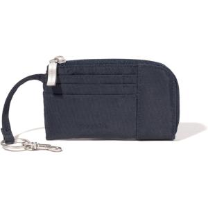 imageBaggallini Womens RFID Zip Card CaseFrench Navy