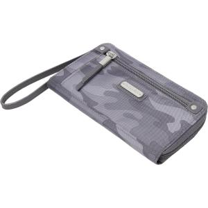 imageBaggallini Womens Zip Around WalletDark Grey Camo