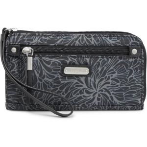 imageBaggallini Womens Zip Around WalletMidnight Blossom Print