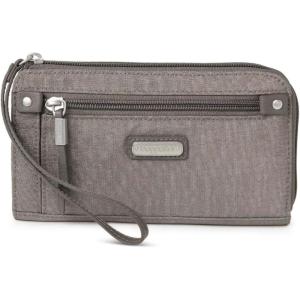 imageBaggallini Womens Zip Around WalletSterling Shimmer