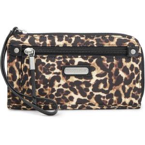 imageBaggallini Womens Zip Around WalletWild Cheetah