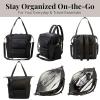 imageBaggallini Nolita Convertible Backpack  14x11 Inch Travel Backpack with 16 Inch Laptop Sleeve  Lightweight Luggage BackpackBlack