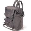 imageBaggallini Nolita Convertible Backpack  14x11 Inch Travel Backpack with 16 Inch Laptop Sleeve  Lightweight Luggage BackpackSmoke Twill