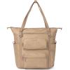 imageBaggallini Nolita Convertible Backpack  14x11 Inch Travel Backpack with 16 Inch Laptop Sleeve  Lightweight Luggage BackpackTaupe Twill