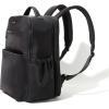 imageBaggallini Tribeca Expandable Laptop Backpack  15quotx11quot Lightweight Work Travel Bag wLuggage Sleeve ampamp RFIDBlack Twill