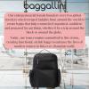 imageBaggallini Tribeca Expandable Laptop Backpack  15quotx11quot Lightweight Work Travel Bag wLuggage Sleeve ampamp RFIDBlack Twill