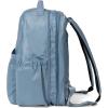 imageBaggallini Tribeca Expandable Laptop Backpack  15quotx11quot Lightweight Work Travel Bag wLuggage Sleeve ampamp RFIDCornflower Twill