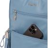 imageBaggallini Tribeca Expandable Laptop Backpack  15quotx11quot Lightweight Work Travel Bag wLuggage Sleeve ampamp RFIDCornflower Twill