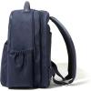 imageBaggallini Tribeca Expandable Laptop Backpack  15quotx11quot Lightweight Work Travel Bag wLuggage Sleeve ampamp RFIDFrench Navy
