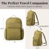 imageBaggallini Tribeca Expandable Laptop Backpack  15quotx11quot Lightweight Work Travel Bag wLuggage Sleeve ampamp RFIDSage Twill