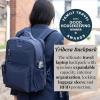 imageBaggallini Tribeca Expandable Laptop Backpack  15quotx11quot Lightweight Work Travel Bag wLuggage Sleeve ampamp RFIDSage Twill