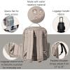 imageBaggallini Tribeca Expandable Laptop Backpack  15quotx11quot Lightweight Work Travel Bag wLuggage Sleeve ampamp RFIDSterling Shimmer