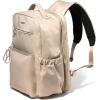 imageBaggallini Tribeca Expandable Laptop Backpack  15quotx11quot Lightweight Work Travel Bag wLuggage Sleeve ampamp RFIDTaupe Twill