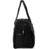 imageBaggallini Weekender Expandable Duffel  Lightweight 11x17 Inch Overnight Travel BagBlack