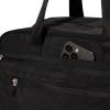 imageBaggallini Weekender Expandable Duffel  Lightweight 11x17 Inch Overnight Travel BagBlack