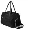 imageBaggallini Weekender Expandable Duffel  Lightweight 11x17 Inch Overnight Travel BagBlack