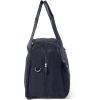 imageBaggallini Weekender Expandable Duffel  Lightweight 11x17 Inch Overnight Travel BagFrench Navy