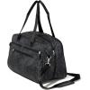 imageBaggallini Weekender Expandable Duffel  Lightweight 11x17 Inch Overnight Travel BagMidnight Blossom Print