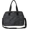 imageBaggallini Weekender Expandable Duffel  Lightweight 11x17 Inch Overnight Travel BagMidnight Blossom Print