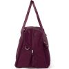 imageBaggallini Weekender Expandable Duffel  Lightweight 11x17 Inch Overnight Travel BagMulberry