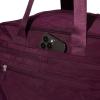 imageBaggallini Weekender Expandable Duffel  Lightweight 11x17 Inch Overnight Travel BagMulberry