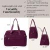 imageBaggallini Weekender Expandable Duffel  Lightweight 11x17 Inch Overnight Travel BagMulberry